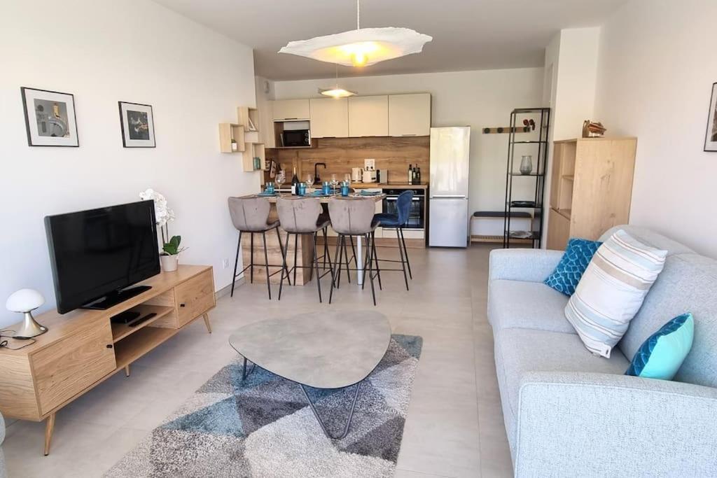 Appartement Le Segreto Deco Sur Les Quais 2 Parkings Prives Neuf à Sète Extérieur photo