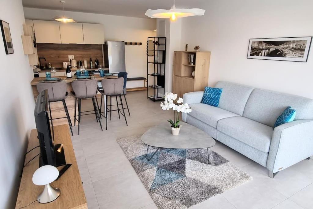 Appartement Le Segreto Deco Sur Les Quais 2 Parkings Prives Neuf à Sète Extérieur photo